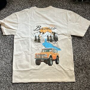Men's Ford Bronco Beige T-Shirt